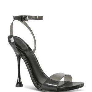 Marc Fisher LTD Calisty Black Women's Ankle Strap Sandals Size 7.5M